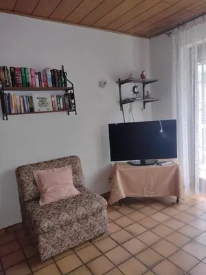 TV/Unterhaltungsangebot in der Unterkunft Ferienwohnung Huhn