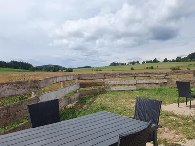 Naturlandschaft in der Nähe des Campingplatzes