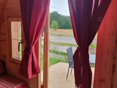 Naturlandschaft in der Nähe des Campingplatzes