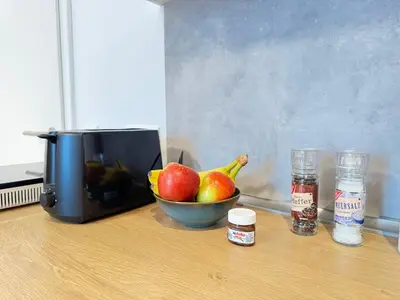 Essen in der Ferienwohnung oder in der Nähe