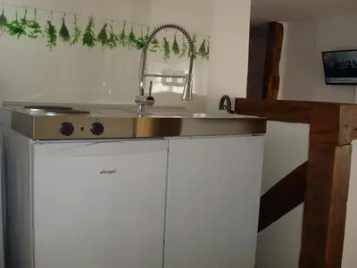 Küche/Küchenzeile in der Unterkunft Residenz Mosel-Trip