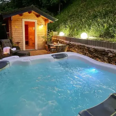 Ferienhaus mit Privaten Spabereich