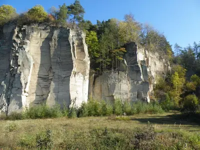 Naturlandschaft in der Nähe des Ferienhauses