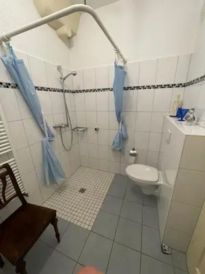 Ein Badezimmer in der Unterkunft Ferienwohnung Moselsteig