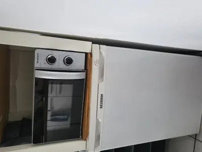 Küche/Küchenzeile in der Unterkunft Ferienwohnung Mosel Hunsrück