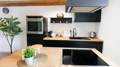 Küche/Küchenzeile in der Unterkunft Mosel Appartment One - MIS