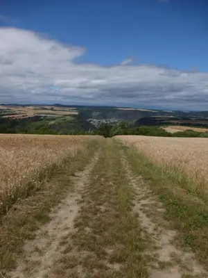Naturlandschaft in der Nähe der Ferienwohnung