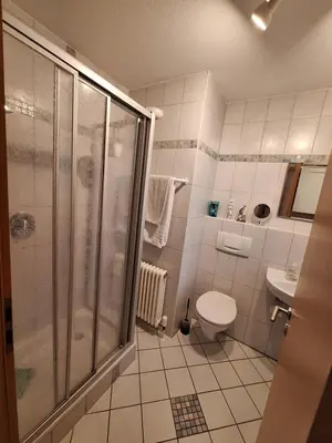 Ein Badezimmer in der Unterkunft Ferienwohnung Funk