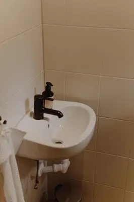 Ein Badezimmer in der Unterkunft Ferienhaus 