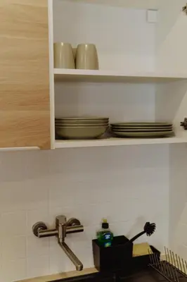 Küche/Küchenzeile in der Unterkunft Ferienhaus 