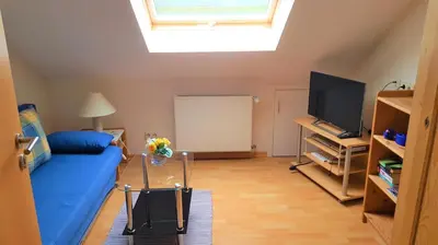 TV/Unterhaltungsangebot in der Unterkunft Ferienwohnung 