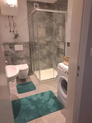 Ein Badezimmer in der Unterkunft ZigZag Apartments