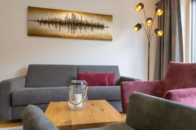 Ein Sitzbereich in der Unterkunft Wohnung 1 - b51267