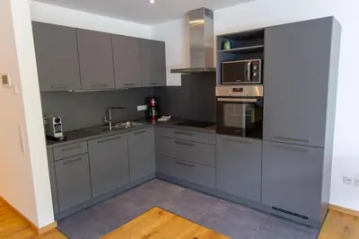 Küche/Küchenzeile in der Unterkunft Wohnung 2 - b51268