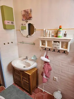 Ein Badezimmer in der Unterkunft Alte Schule Kail - Wohnung 1
