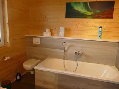 Ein Badezimmer in der Unterkunft Holiday home family Junk