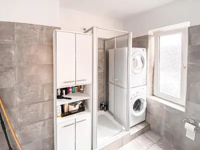 Ein Badezimmer in der Unterkunft Rheinmosel Glück City