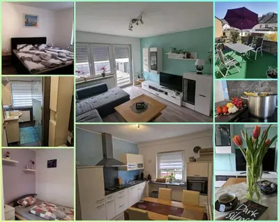 Küche/Küchenzeile in der Unterkunft Ferienwohnung Philippi - Moselblick mit großer Dachterrasse, 75 qm, Hunde willkommen