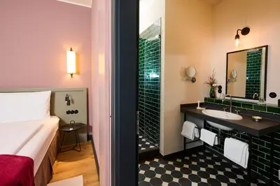 Ein Badezimmer in der Unterkunft Winzerhof Ross & Rose