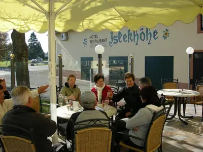 Gäste, die in der Unterkunft Gasthaus-Pension Islekhöhe Gansen übernachten