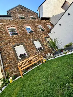 Ein Garten an der Unterkunft Ada&Cris Apartament