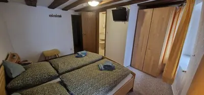 TV/Unterhaltungsangebot in der Unterkunft Gästehaus Eulenköpfchen