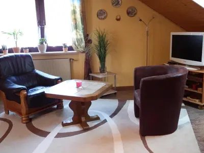 TV/Unterhaltungsangebot in der Unterkunft Ferienwohnung Georg