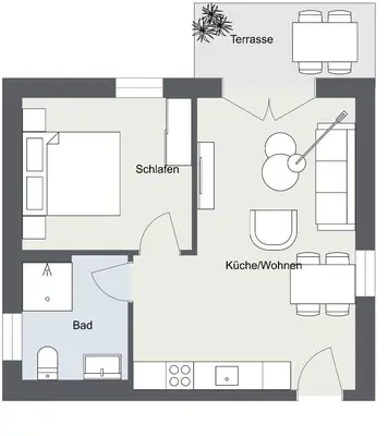 Grundriss der Unterkunft Neu!!! Moselbleibe Weingartenhaus