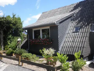 Ein Garten an der Unterkunft Ferienhaus zum Wohlfühlen in der Eifel, Poolnutzung, Tennis, Minigolf, Seenähe