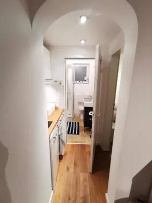Grundriss der Unterkunft Ferienwohnung - alle Kosten inklusive! Bettwäsche, Handtücher, Internet