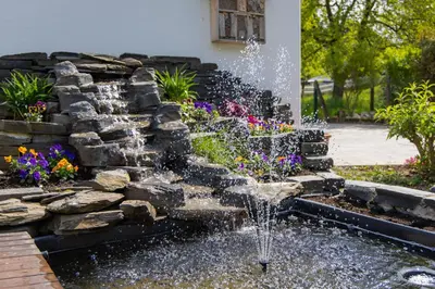 Ein Garten an der Unterkunft Traumferienwohnung an der Mosel - Gabi Schöneberg