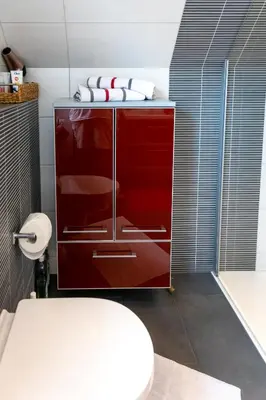 Ein Badezimmer in der Unterkunft Zum Blauglockenbaum
