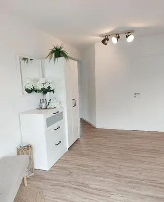 Küche/Küchenzeile in der Unterkunft Ferienwohnung Biohof Mindermann
