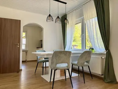 Grundriss der Unterkunft Ferienwohnung in der Stegwiese