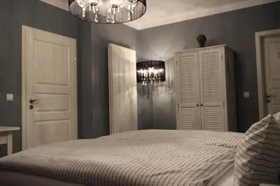 Ein Bett oder Betten in einem Zimmer der Unterkunft Pension Willebuhr