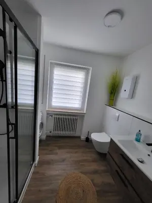 Ein Badezimmer in der Unterkunft Moselluft1