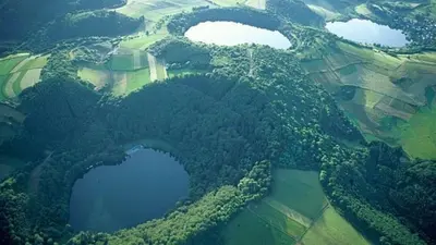 Naturlandschaft in der Nähe der Ferienwohnung