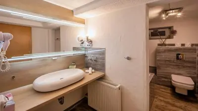 Ein Badezimmer in der Unterkunft Ferienwohnung Vulkaneifel - b66059