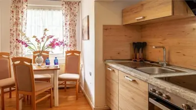 Küche/Küchenzeile in der Unterkunft Ferienwohnung Daun