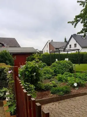 Ein Garten an der Unterkunft Ludwinas Pfingststube