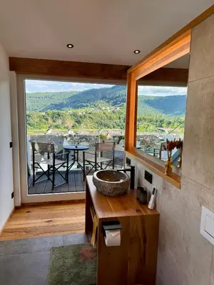 Naturlandschaft in der Nähe der Ferienwohnung
