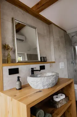 Ein Badezimmer in der Unterkunft MoseLay Ferienwohnung Appartement