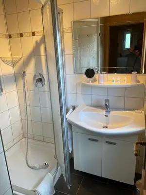 Ein Badezimmer in der Unterkunft Gästehaus Neier