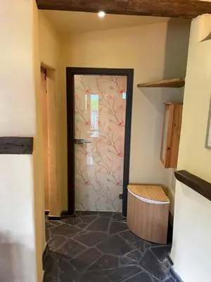 Ein Badezimmer in der Unterkunft Ferienhaus Romantica in Bruttig-Fankel für 2 Personen