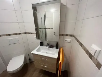 Ein Badezimmer in der Unterkunft Schöne Ferienwohnung im Herzen von Prüm