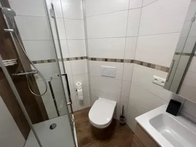 Ein Badezimmer in der Unterkunft Schöne Ferienwohnung im Herzen von Prüm