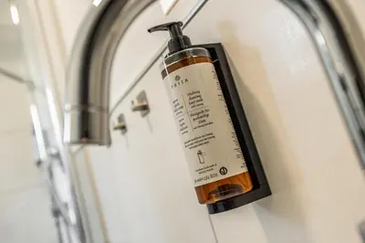Ein Badezimmer in der Unterkunft EifelComfort Traumhafte Ferienwohnung für 6 Personen in zentraler Lage!