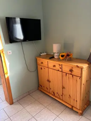 TV/Unterhaltungsangebot in der Unterkunft Ferienwohnung Burg Katz