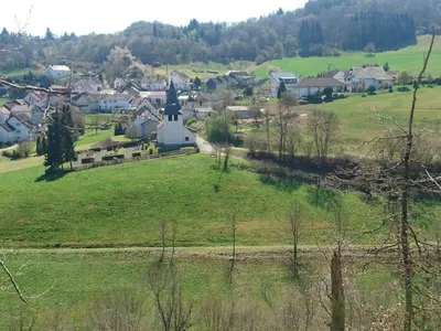 Naturlandschaft in der Nähe der Ferienwohnung
