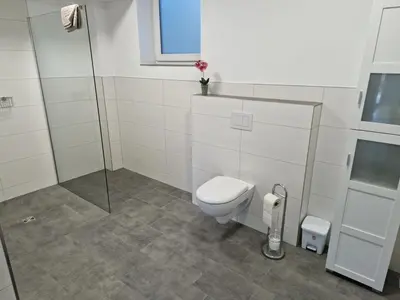 Ein Badezimmer in der Unterkunft Ferienhaus Egger